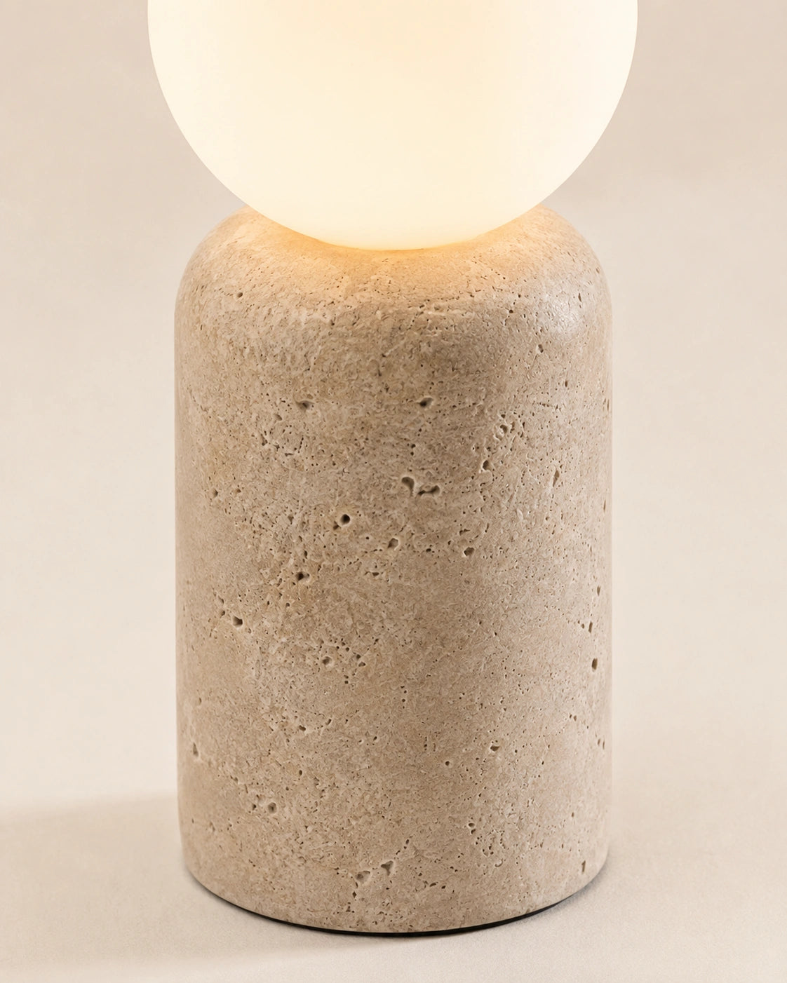 Lampe de chevet Travertin Mimaliste