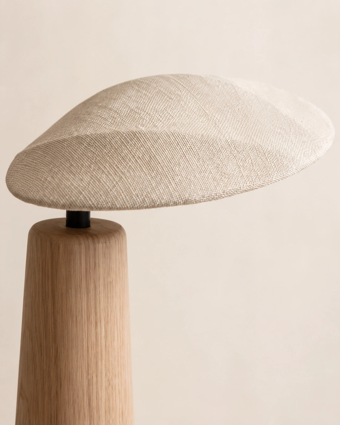 Lampe de chevet modèle japonais en bois