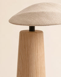 Lampe de chevet modèle japonais en bois
