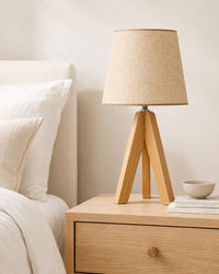 Lampe de chevet style scandinave