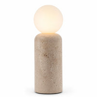 Lampe de chevet Travertin Mimaliste