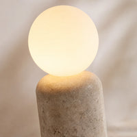 Lampe de chevet Travertin Mimaliste