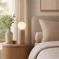 Lampe de chevet Travertin Mimaliste