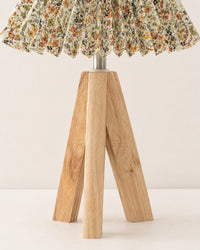 Lampe de chevet fleurie