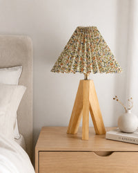 Lampe de chevet fleurie