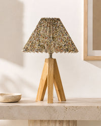 Lampe de chevet fleurie