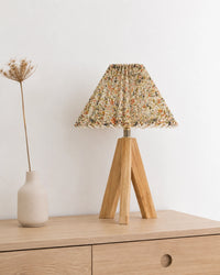 Lampe de chevet fleurie