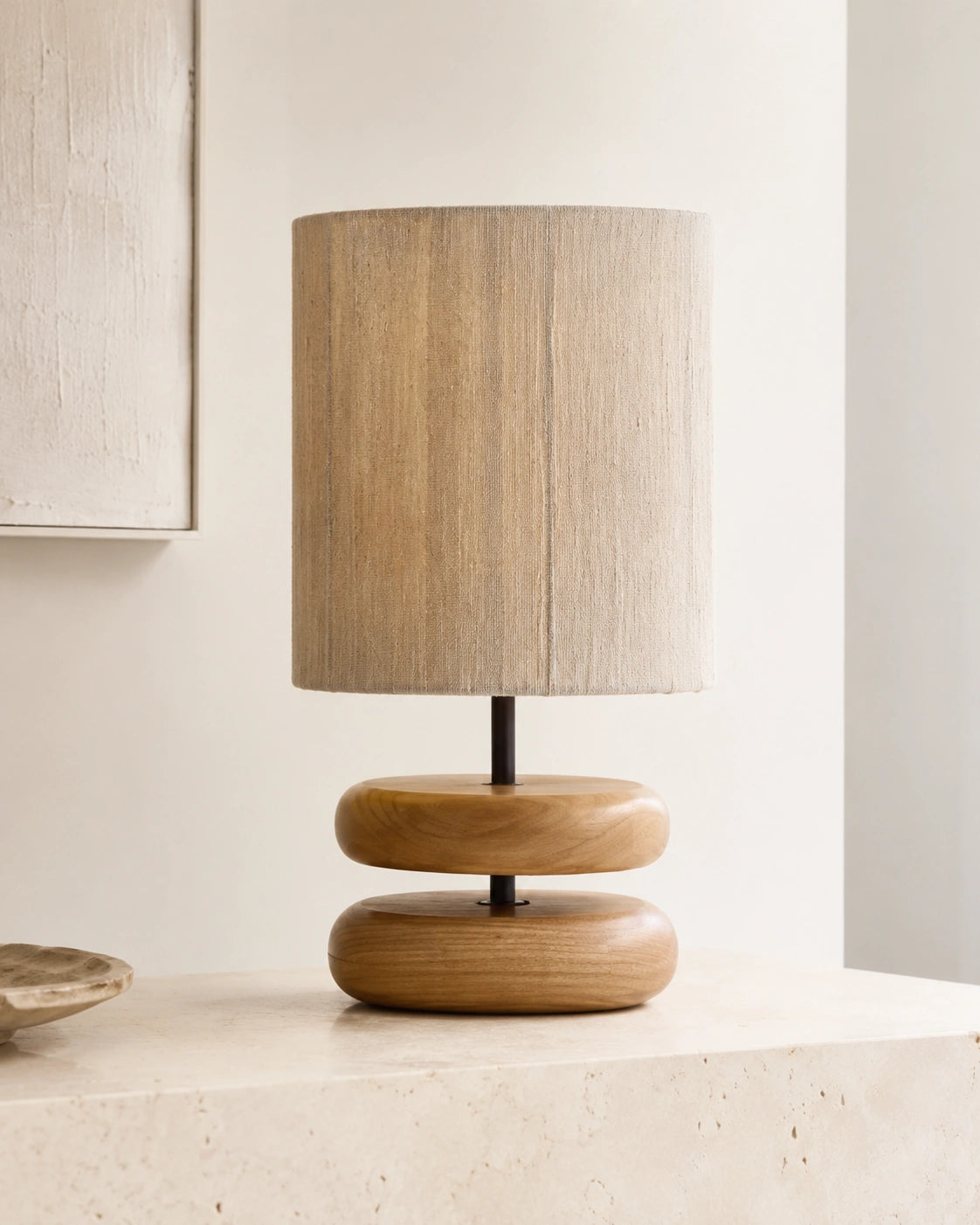 Lampe de chevet soft wood