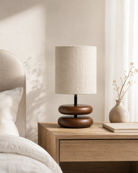 Lampe de chevet wood
