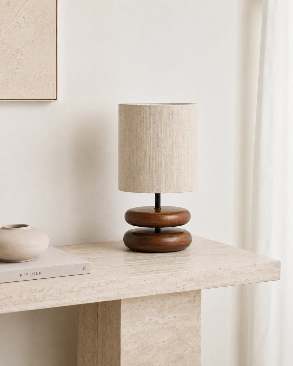 Lampe de chevet wood
