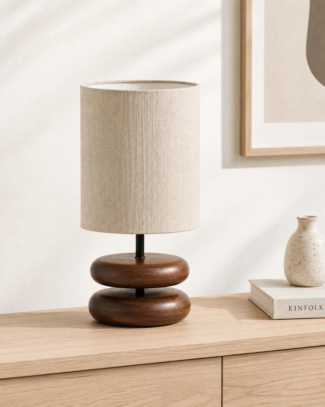 Lampe de chevet wood