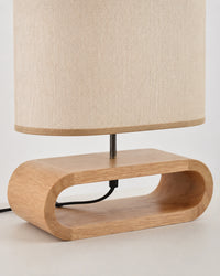 Lampe de chevet wooden