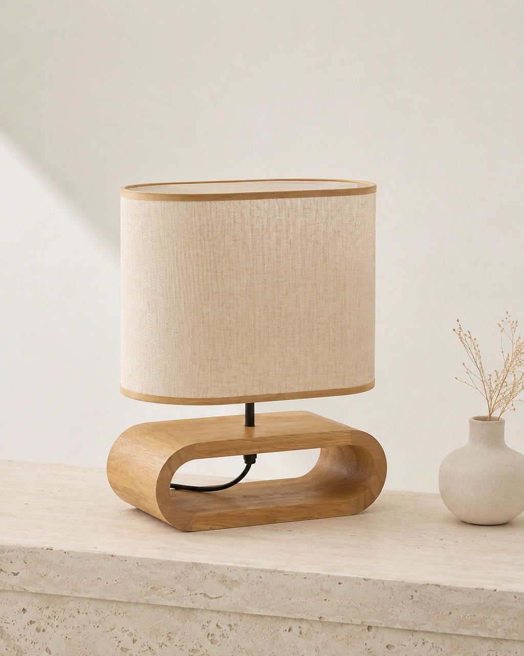 Lampe de chevet wooden