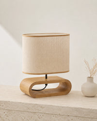 Lampe de chevet wooden