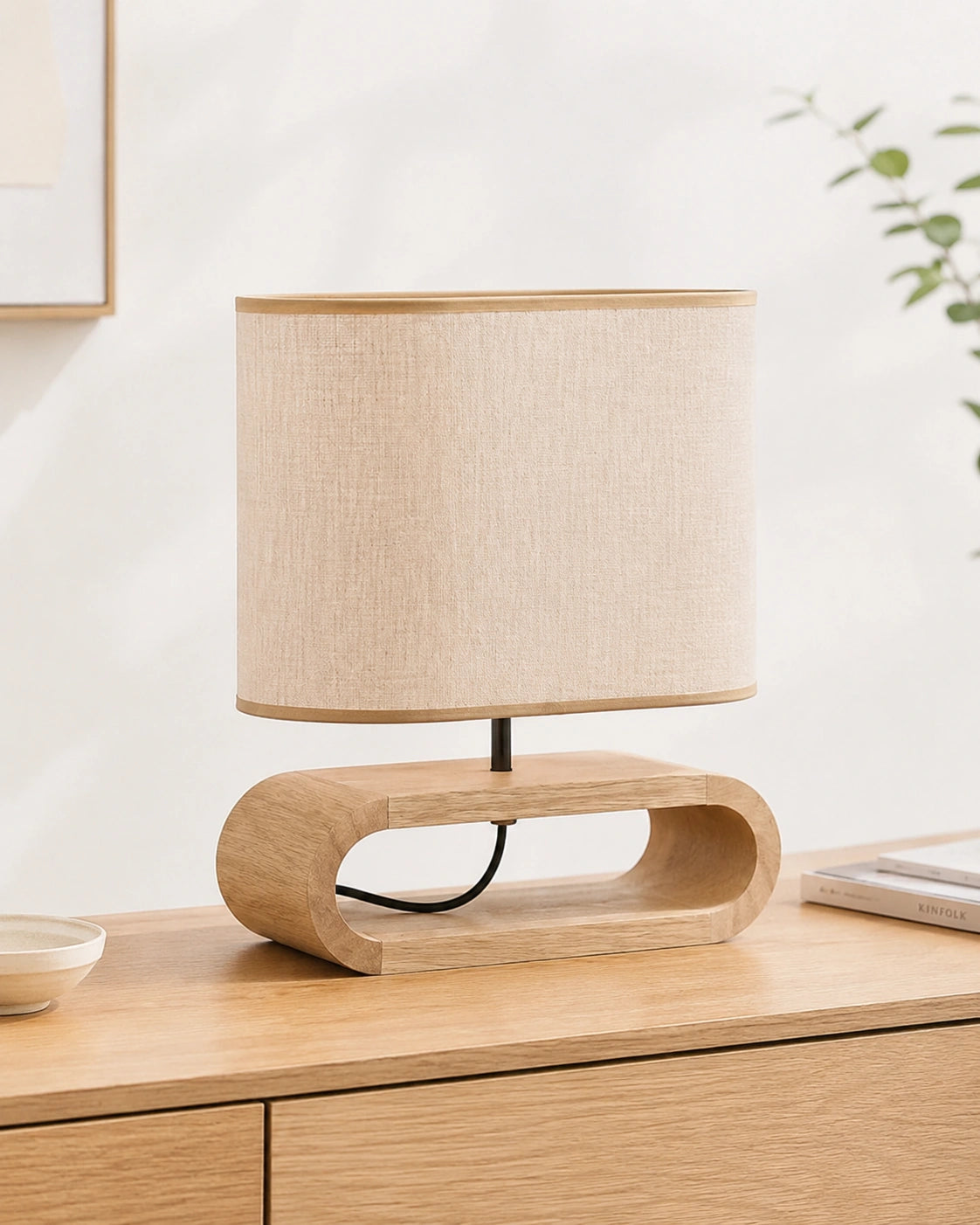 Lampe de chevet wooden