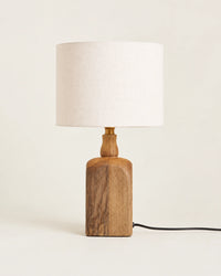 Lampe de chevet bois vintage