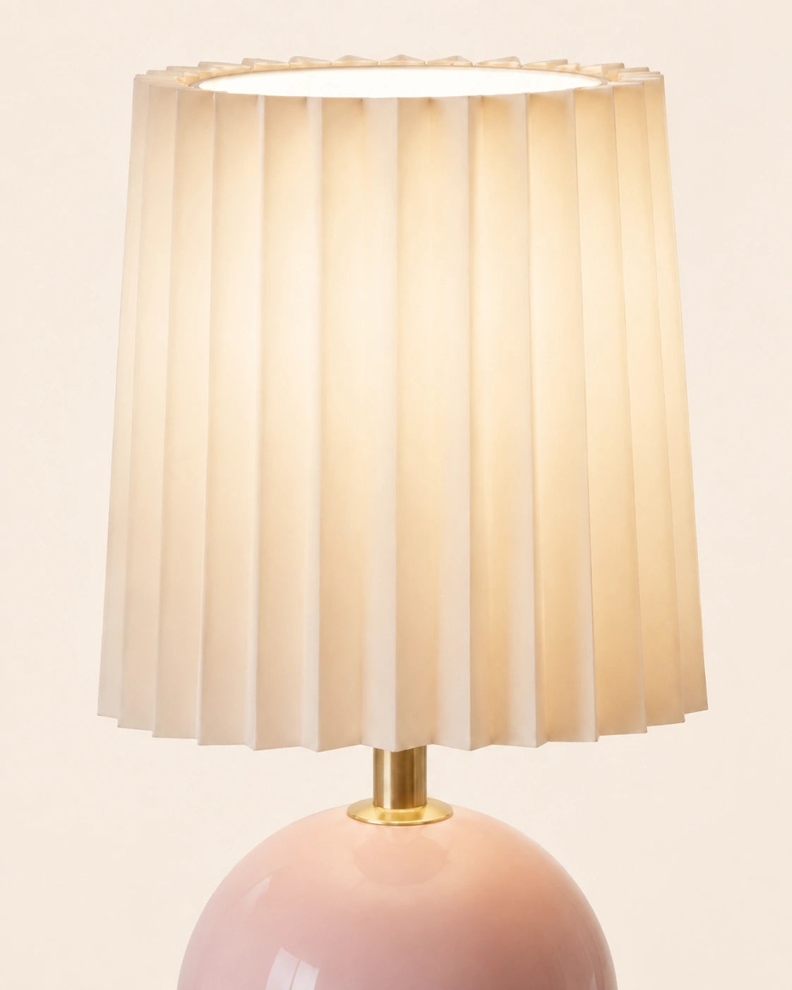 Lampe de chevet bubble rosy