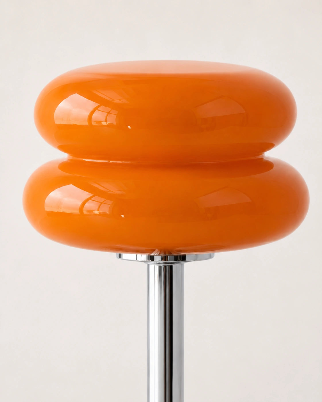 Lampe de chevet macaron orange