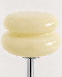 Lampe de chevet macaron jaune