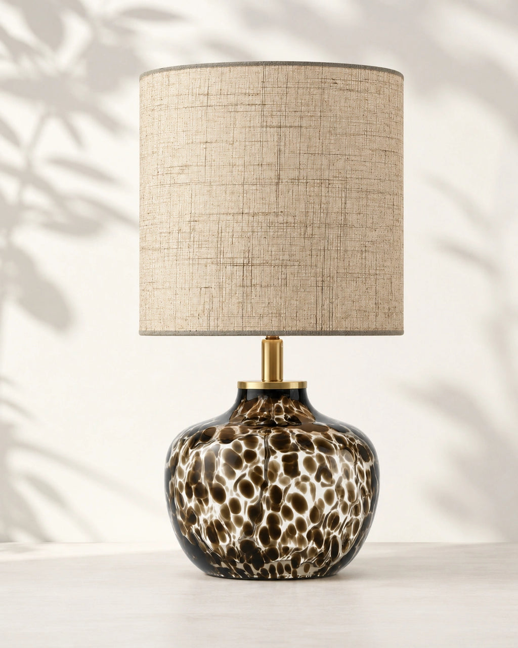 Lampe de chevet leopard crystal
