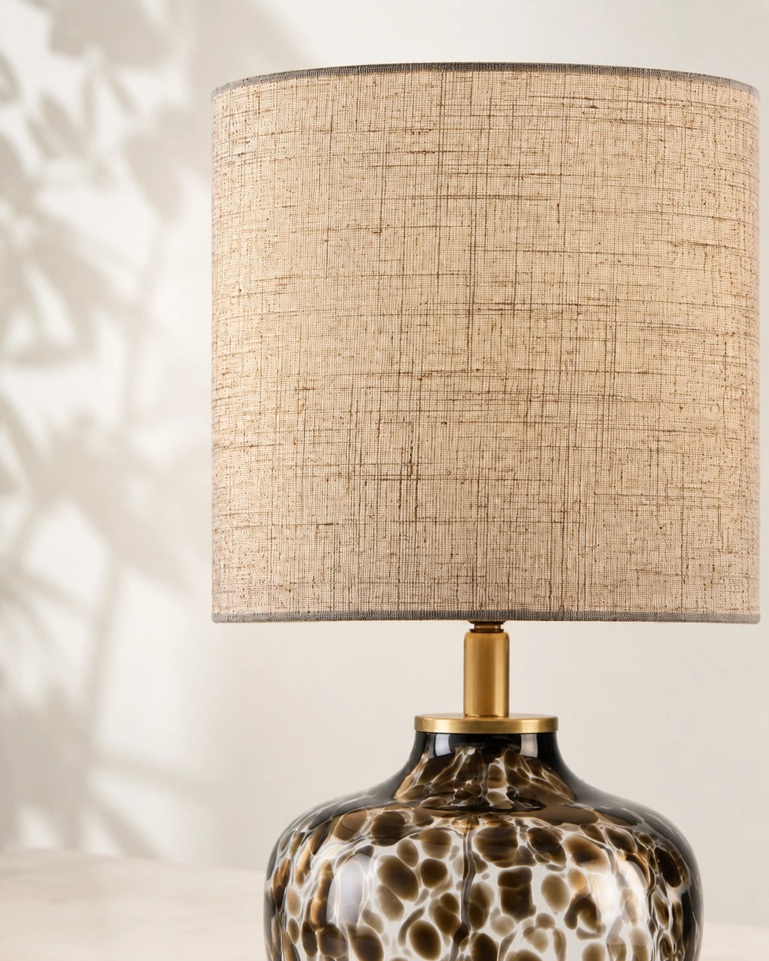 Lampe de chevet leopard crystal