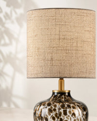 Lampe de chevet leopard crystal