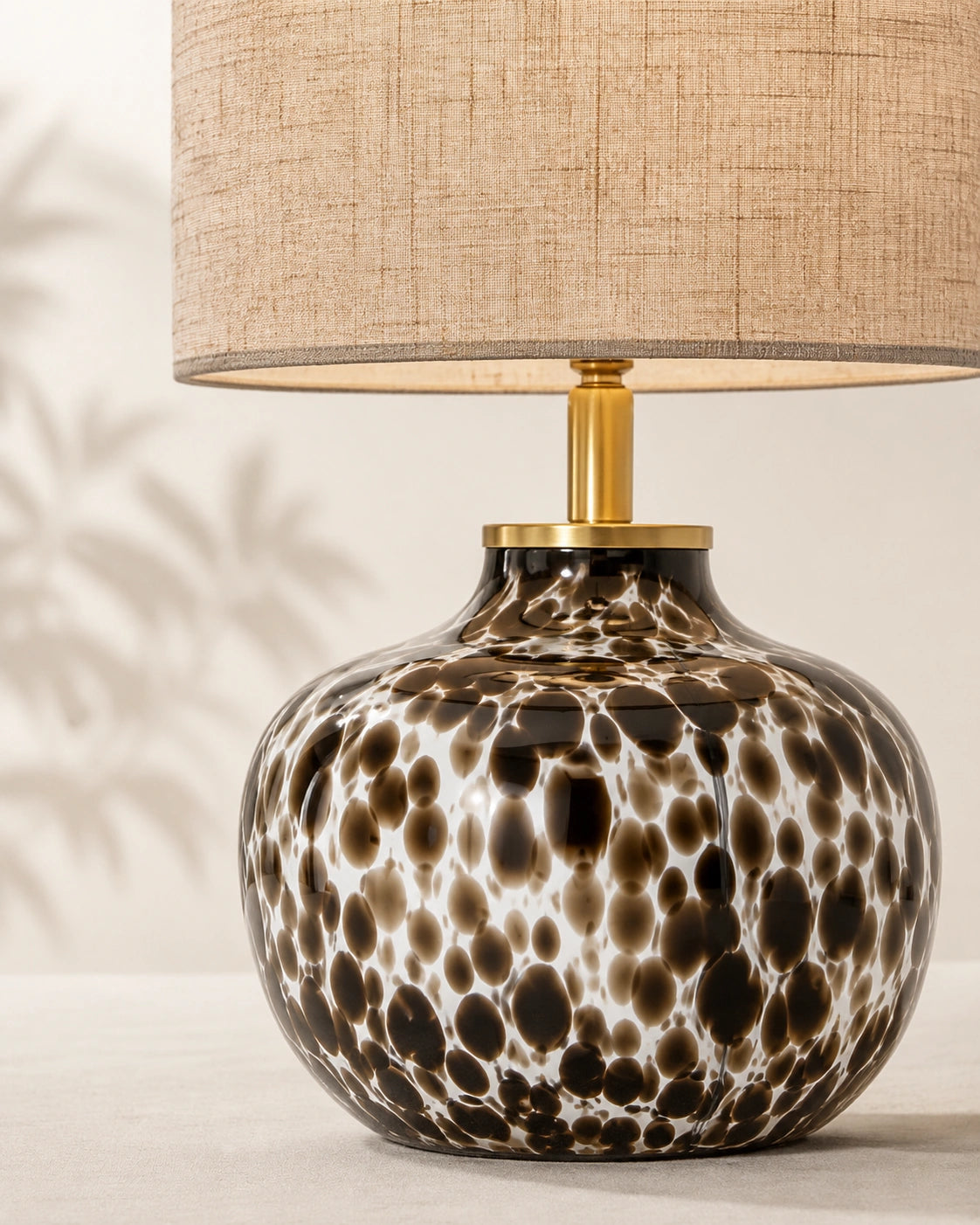 Lampe de chevet leopard crystal