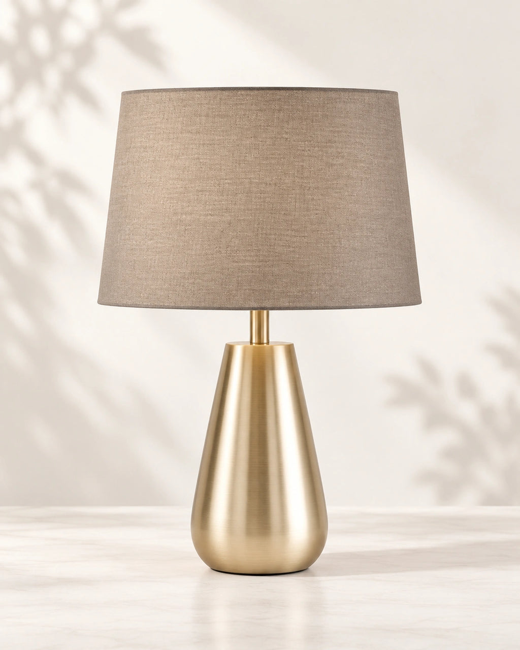Lampe de chevet moderne dorée