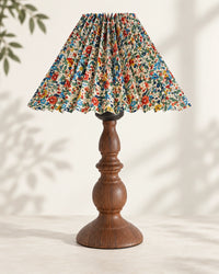 Lampe de chevet rétro en bois