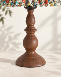 Lampe de chevet rétro en bois