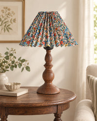 Lampe de chevet rétro en bois