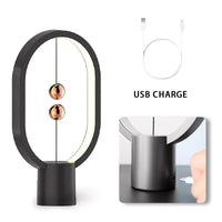 Lampe de chevet originale à équilibre magnétique