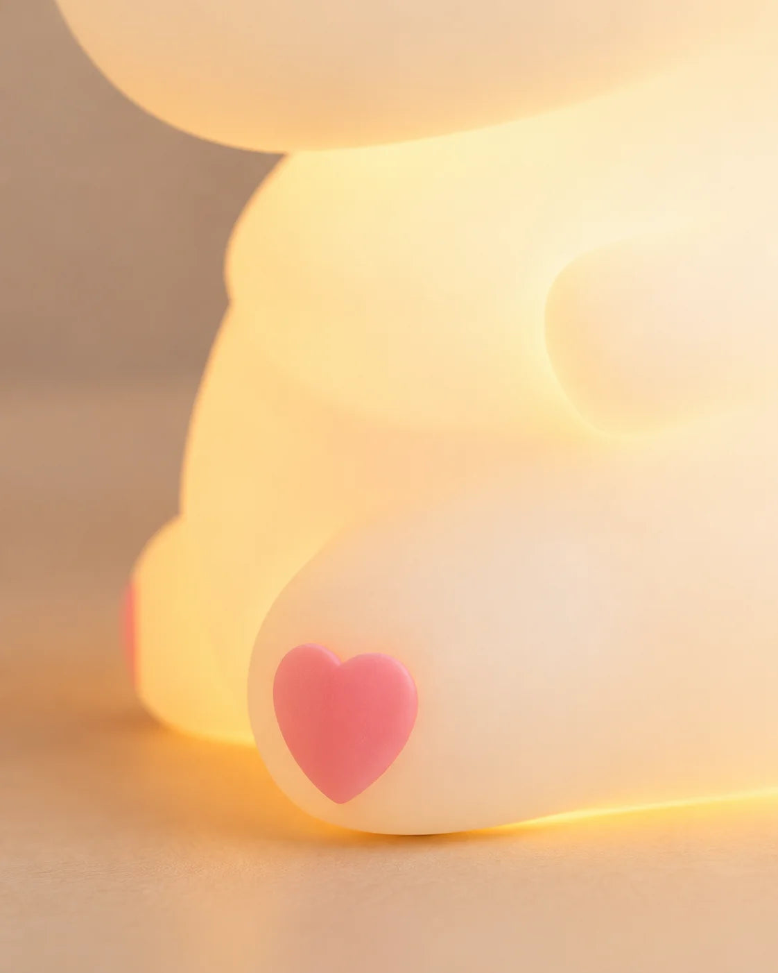 Lampe de chevet pour enfant licorne en silicone