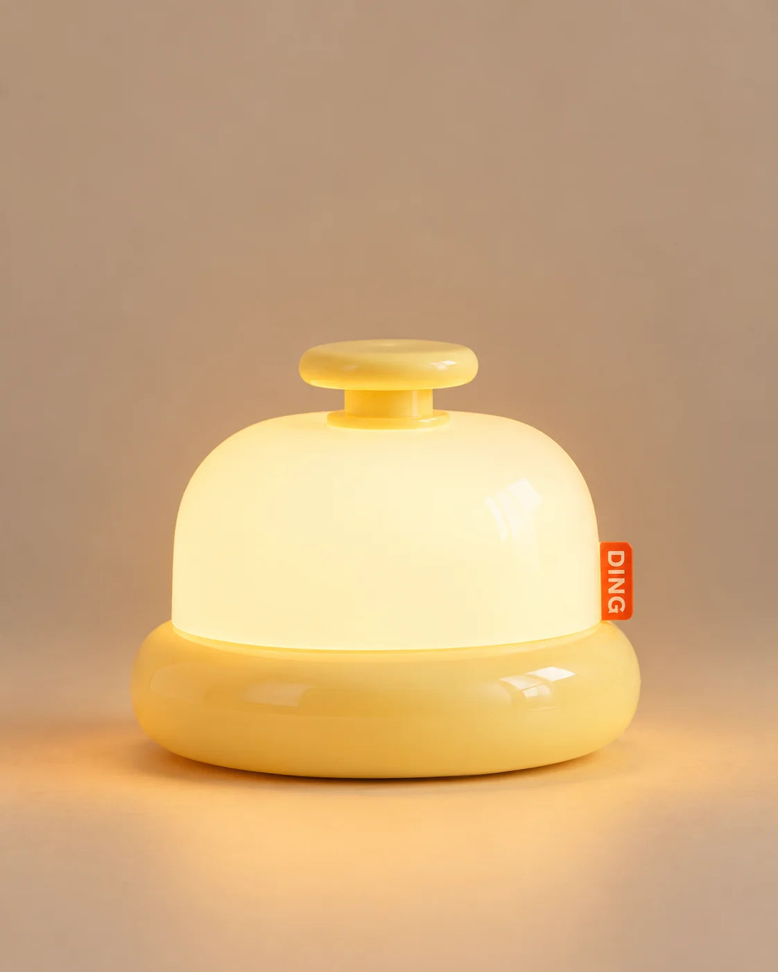 Lampe de chevet kawaii sonette jaune