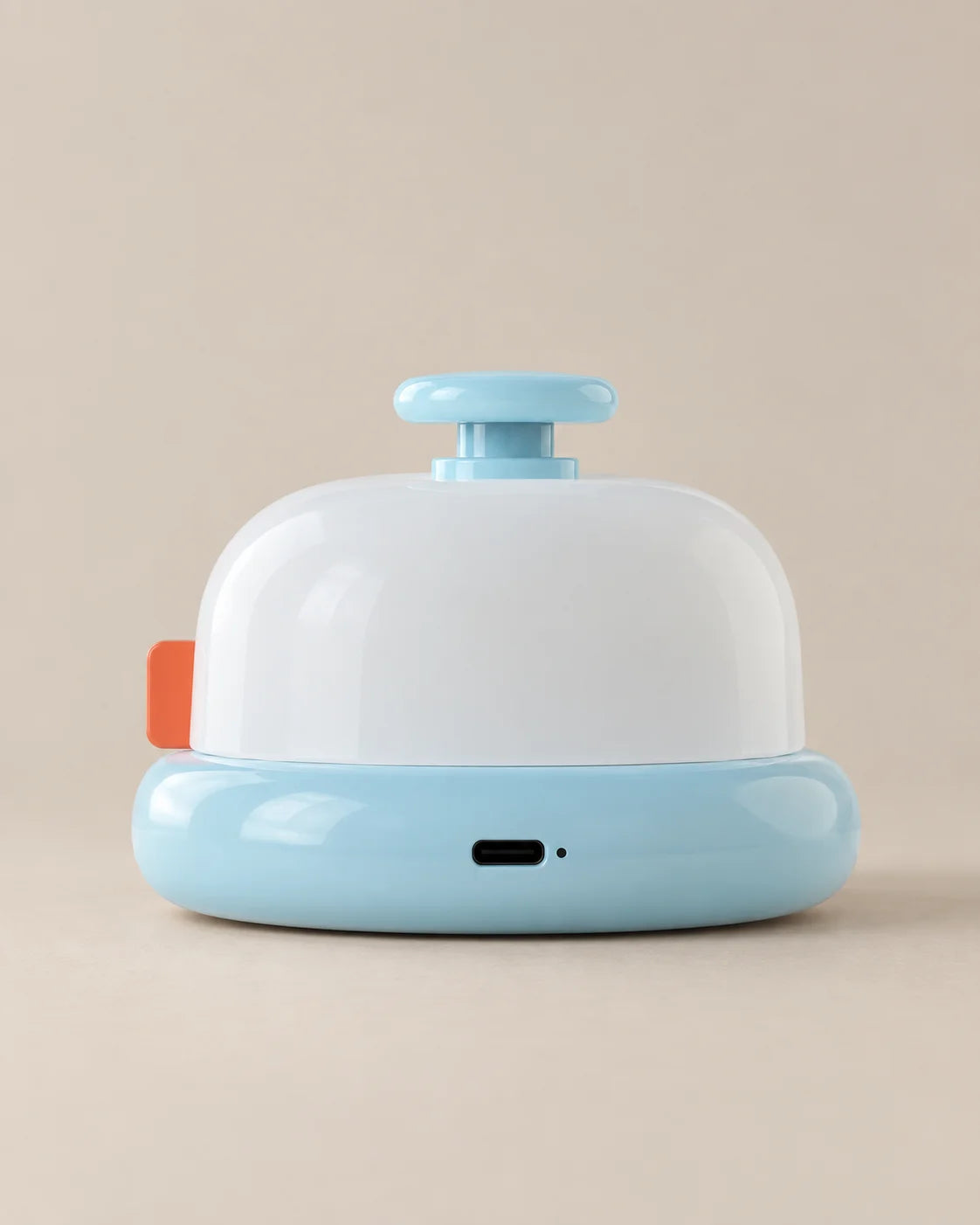 Lampe de chevet pour enfant kawaii sonnette bleu