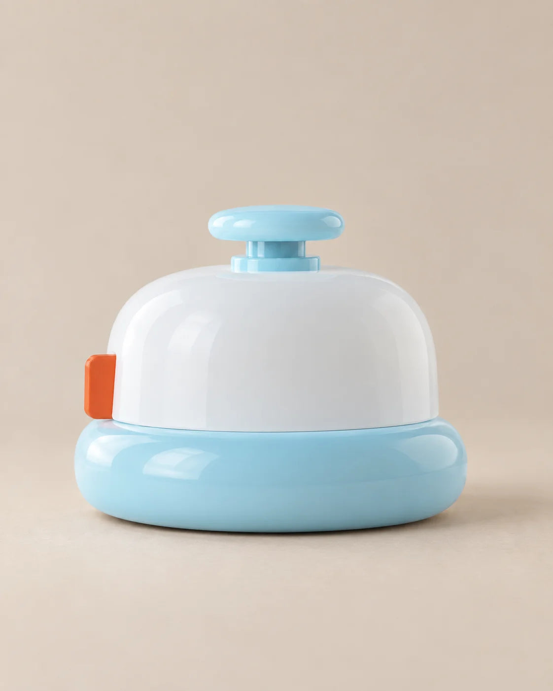 Lampe de chevet pour enfant kawaii sonnette bleu