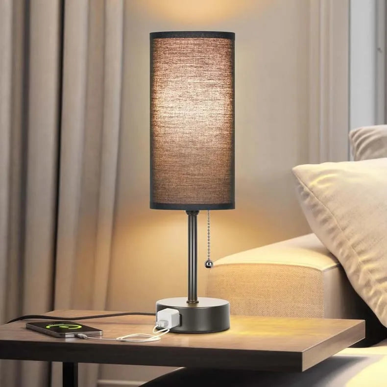 Lampe de chevet chargeur