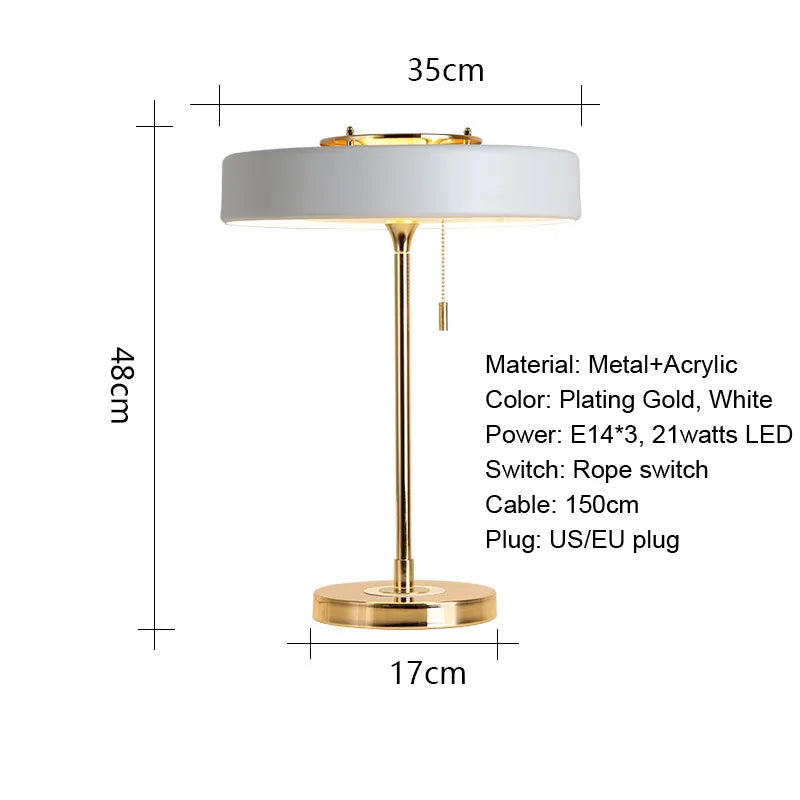 Lampe de Chevet Design Italien Vintage