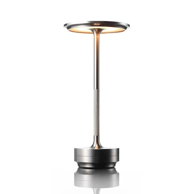Lampe de chevet vintage dorée