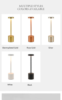 Lampe de Chevet Sans Fil Rechargeable