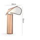 Lampe de chevet chapeau en métal design