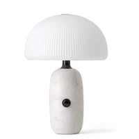 Lampe de chevet en Marbre Blanc