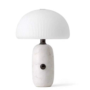 Lampe de chevet en Marbre Blanc