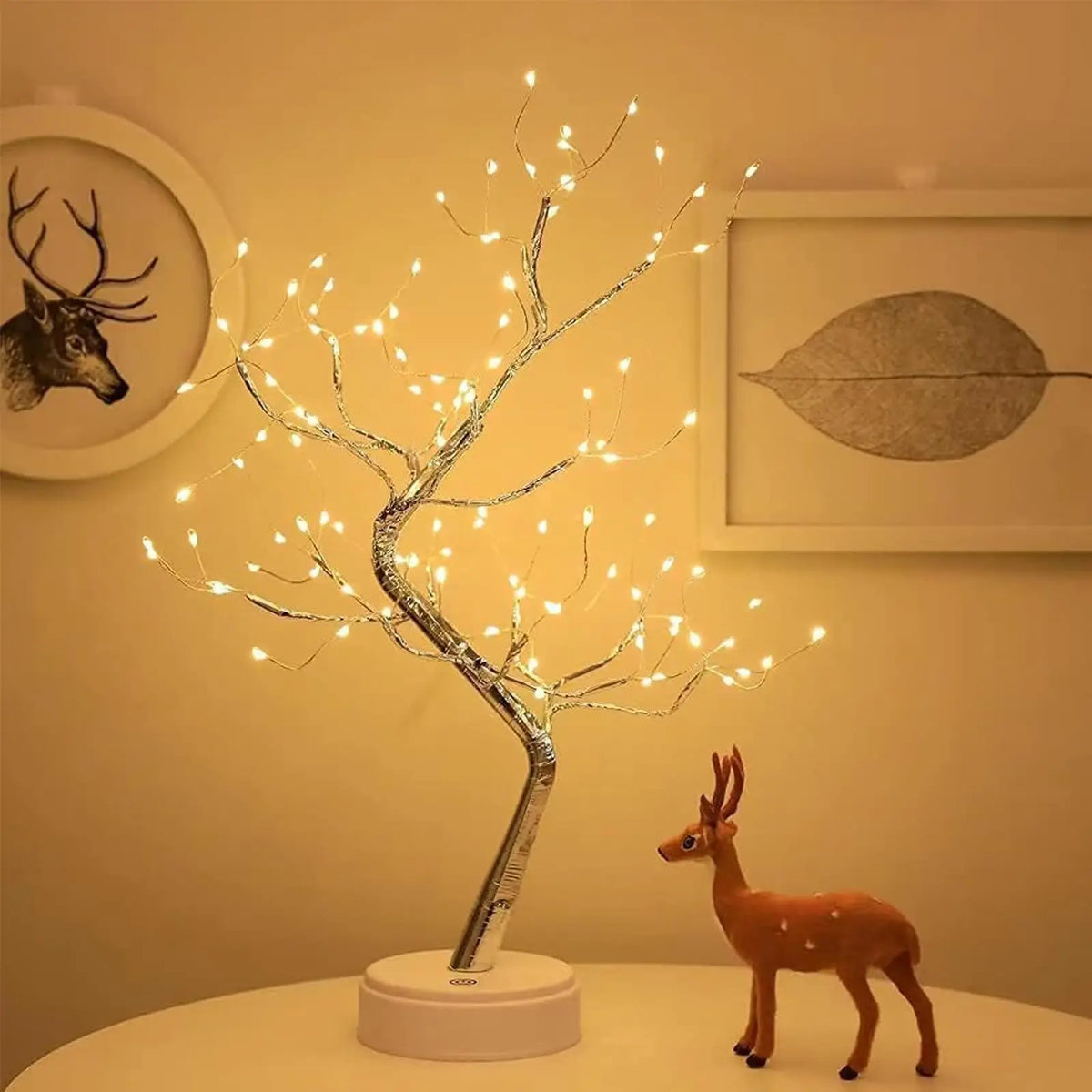 Lampe de chevet LED bonsaï lumineux