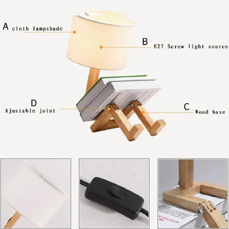 Petite Lampe de Chevet de Lecture