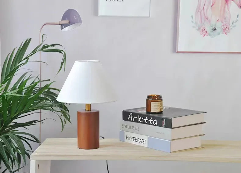 Lampe de chevet Scandinave en Bois