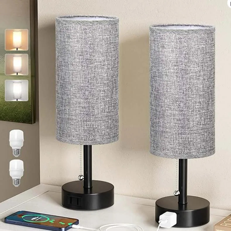Lampe de chevet chargeur