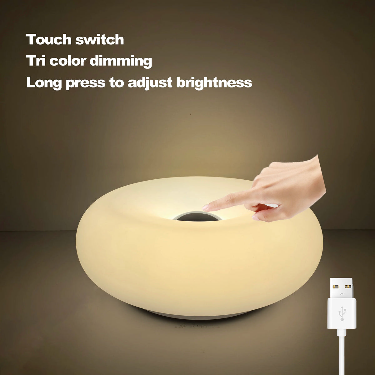 Lampe de Chevet Champignon Tactile
