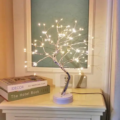 Lampe de chevet LED bonsaï lumineux