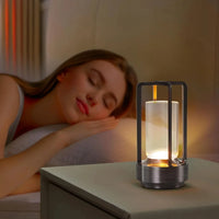 Lampe de chevet industrielle noir